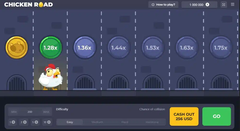 Chicken Road se puede encontrar en los casinos en línea más grandes.